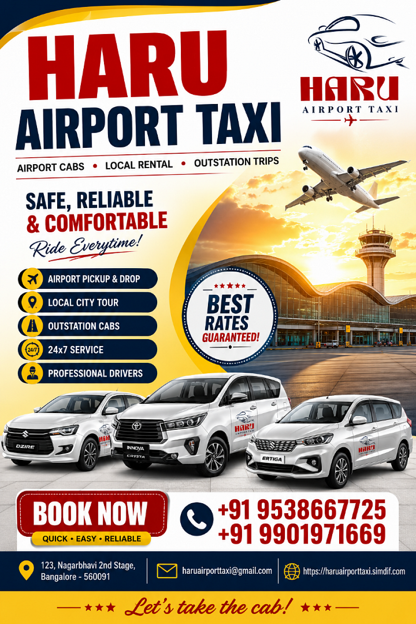 Haru Airport taxi